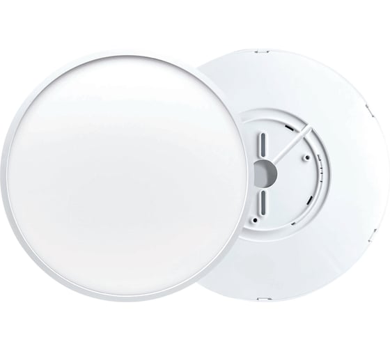 Изображение товара Светодиодный накладной светильник Apeyron spin, 28Вт, 2800Лм, 4000К, ip40, ø300x25, круг, белый, комплект/ 18-130