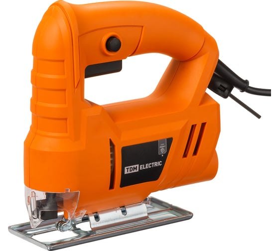 Изображение товара Электрический лобзик TDM ELECTRIC ЛЭ-450/55, мощность 450 Вт, пропил 55 мм, 3000 ход/мин, шнур 3 м, "Гранит" SQ1089-0101