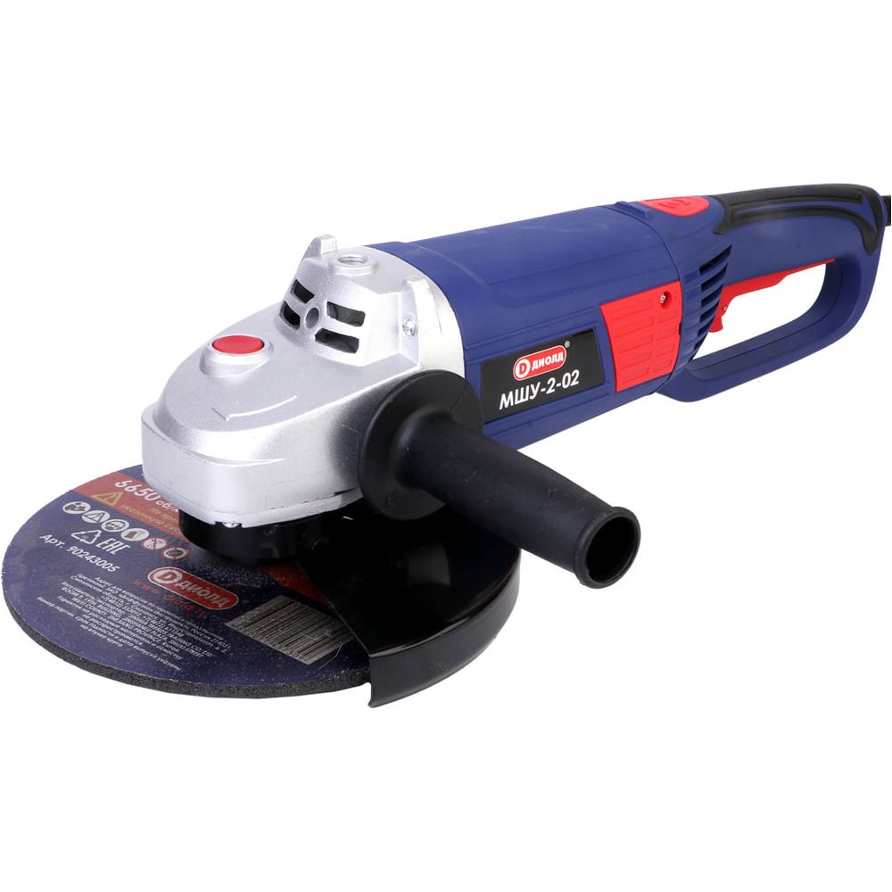 Изображение товара Шлифовальная угловая машина ДИОЛД Мшу-2-02 2000 Вт бесщеточный двигатель для бетона