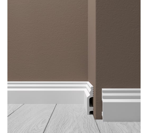 Изображение товара Плинтус напольный Де-Багет XPS POLYMER Н 1 00-00105986