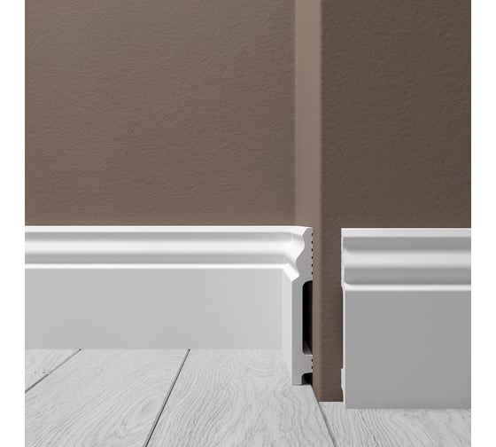 Изображение товара Плинтус напольный Де-Багет XPS POLYMER Н 2 00-00106136