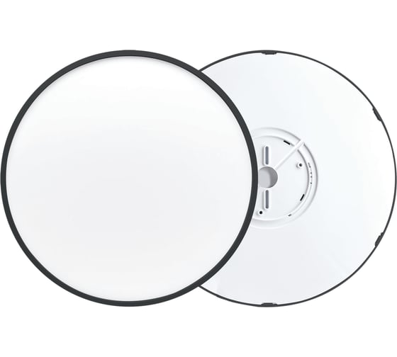 Изображение товара Светодиодный накладной светильник Apeyron spin, 38Вт, 3800Лм, 4000К, ip40, ø400x25, круг, черный, комплект/ 18-137