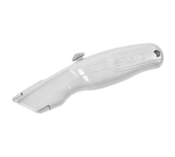 Изображение товара Нож TACTIX с лезвием трапеция выдвижной алюминиевый 261003