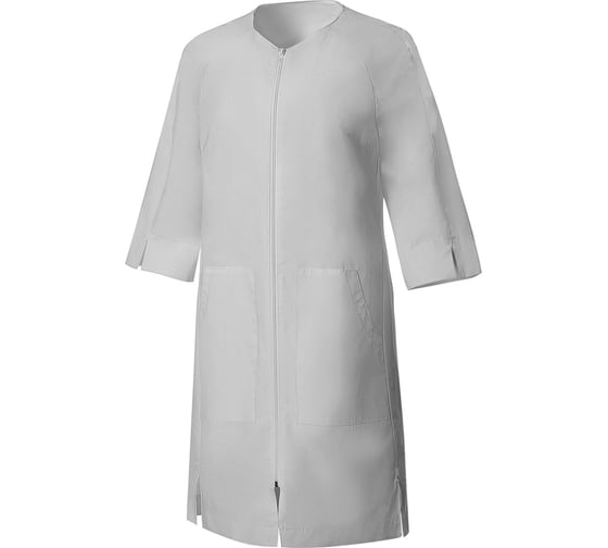 Изображение товара Халат СОЮЗСПЕЦОДЕЖДА Клинплекс вита лайт, светло-серый, р.44-46 2000000188324