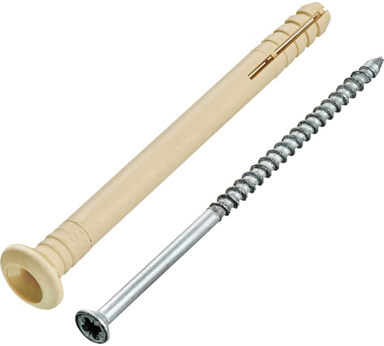 Изображение товара Дюбель-гвоздь Tech-Krep SMX-G 6x80 мм, нейлон, грибовидная манжета, 500 шт. 133397