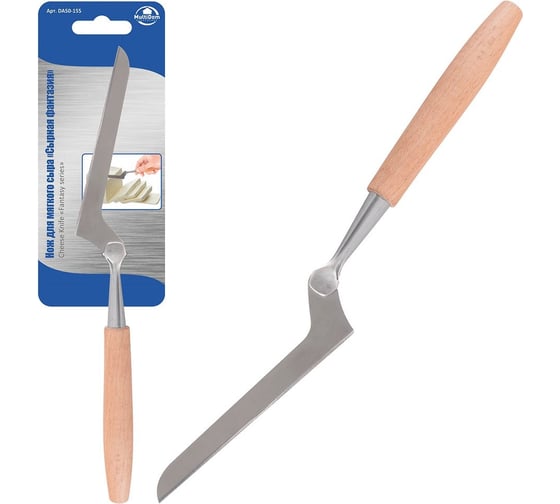 Изображение товара Нож для мягкого сыра Мультидом Сырная фантазия DA50-155