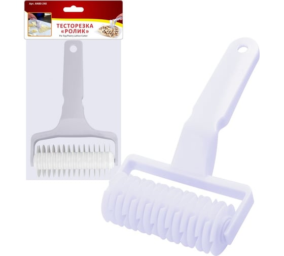 Изображение товара Тесторезка Мультидом Ролик 3 цвета AN80-240
