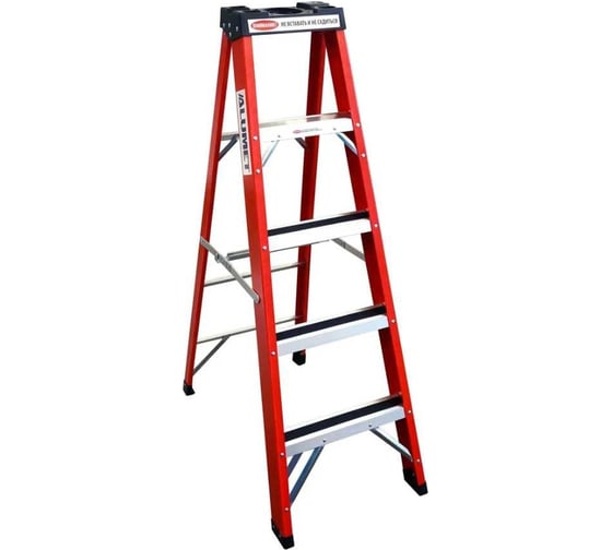 Изображение товара Стеклопластиковая стремянка Алюмет с органайзером 4 ступени. Серия SF1004