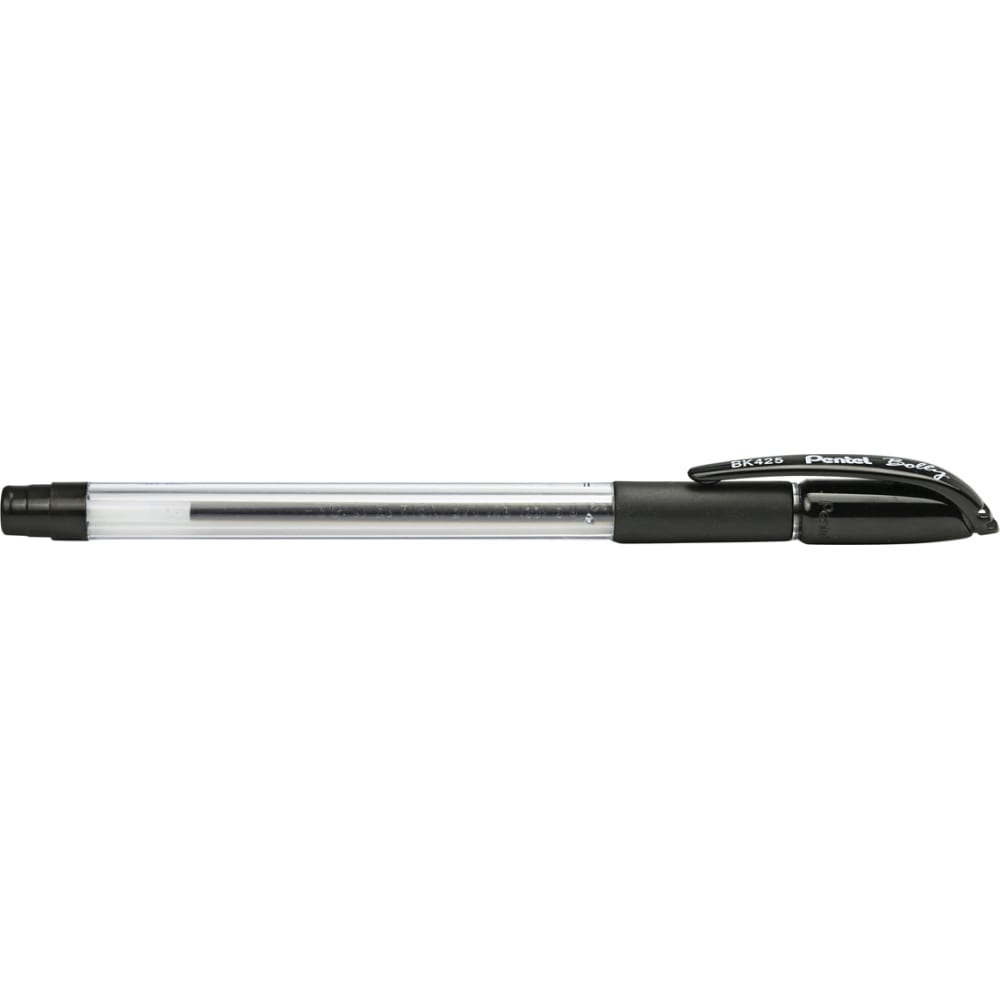 Шариковая ручка Pentel грабли длина 29 см комбинированная пластиковая ручка чёрно голубые