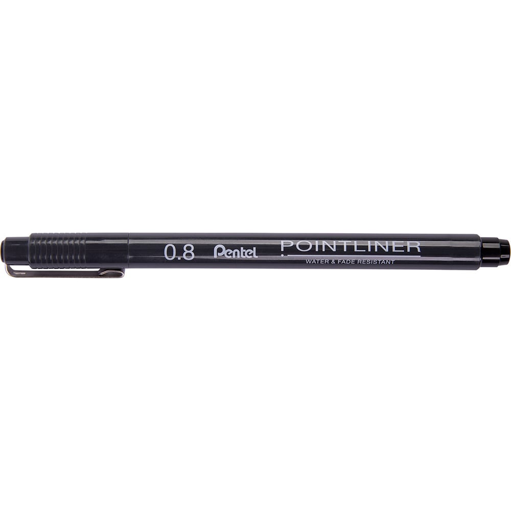 Линер Pentel линер pentel pointliner 0 3 мм черные чернила
