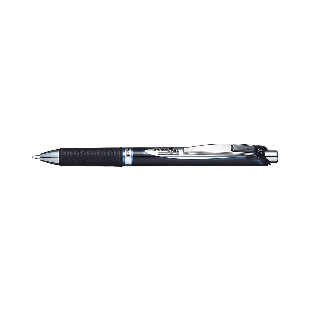 Автоматическая гелевая ручка Pentel ручка гелевая автомат с перманентными чернилами pentel energel permanent 0 7 мм синий стержень