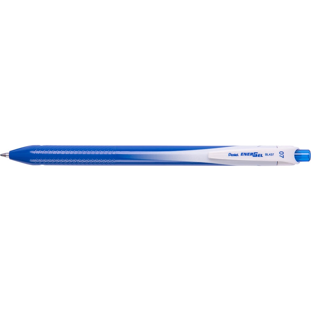 Одноразовая автоматическая гелевая ручка Pentel ручка гелевая автомат с перманентными чернилами pentel energel permanent 0 7 мм синий стержень