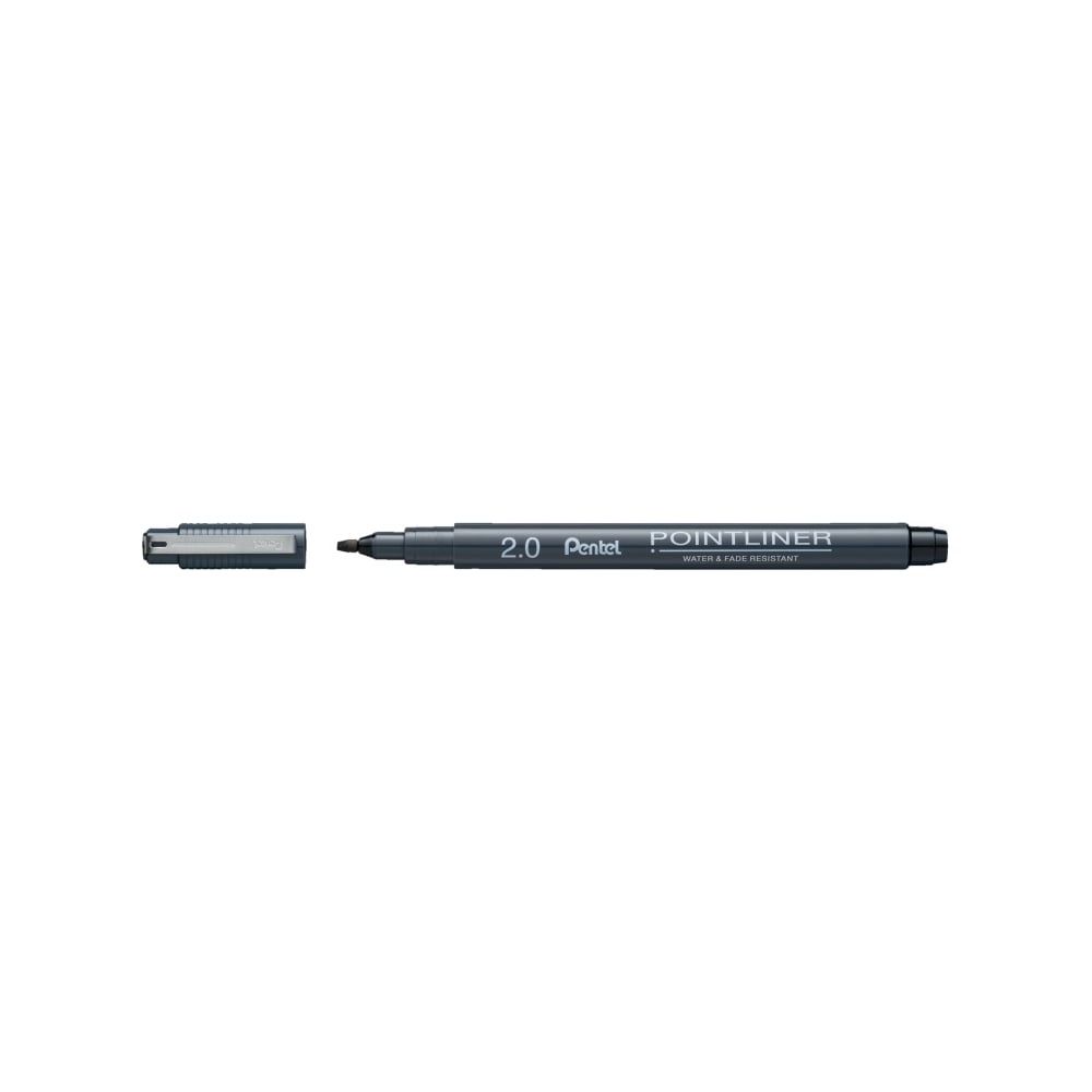 Линер Pentel линер pentel pointliner 0 3 мм черные чернила