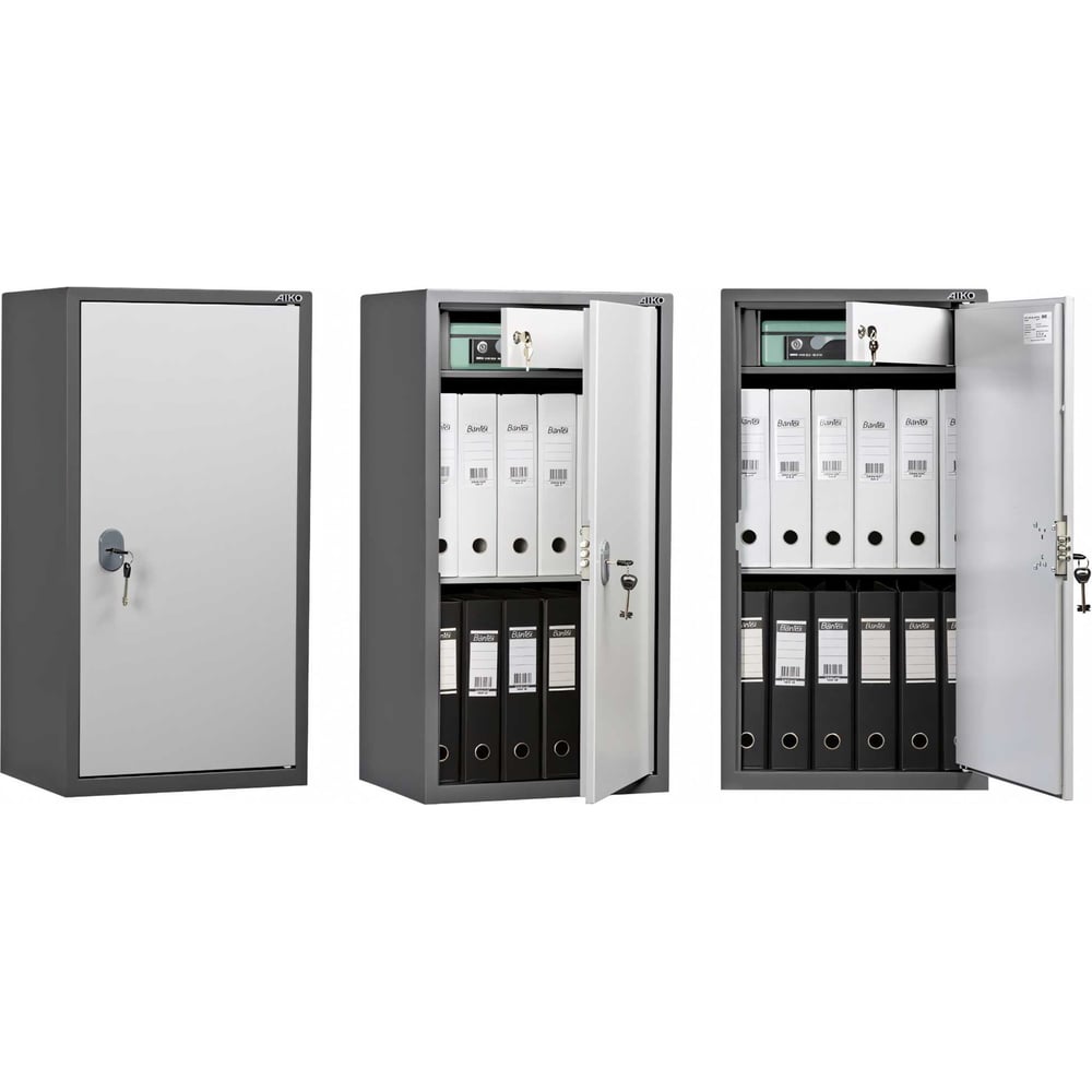 Изображение товара Шкаф AIKO SL-87T S10799090502 для ценностей и документов металический шкаф