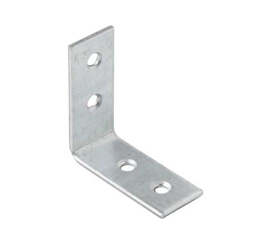 Изображение товара Мебельный уголок STARFIX 17x40x40 мм белый цинк, 100 шт в карт. уп. SMC3-75879-100