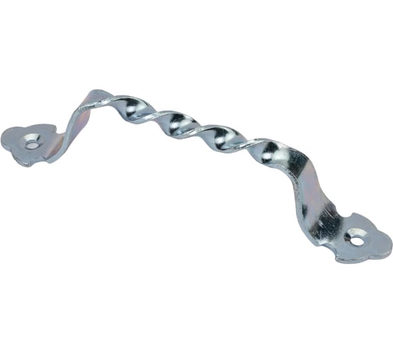 Изображение товара Дверная ручка-скоба STARFIX 80 мм витая, белый цинк SMP-75527-1