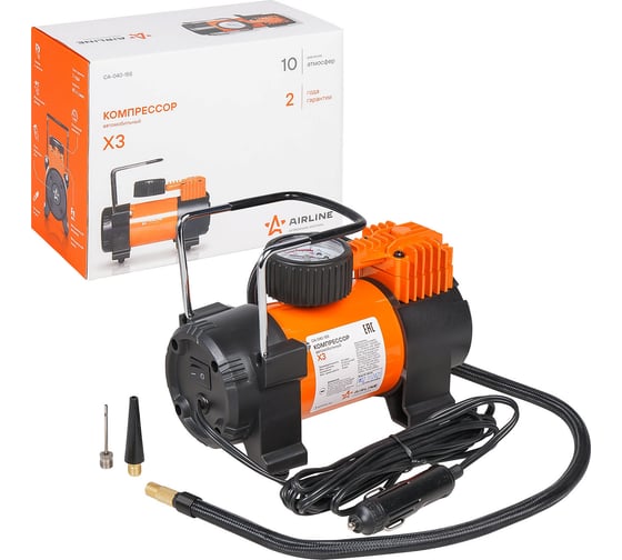 Изображение товара Компрессор Airline X3 40л/мин. 10 АТМ CA-040-15S