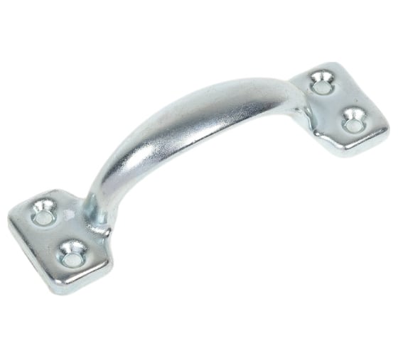 Изображение товара Дверная ручка-скоба STARFIX цельнотянутая 40 мм, белый цинк SMP-55715-1