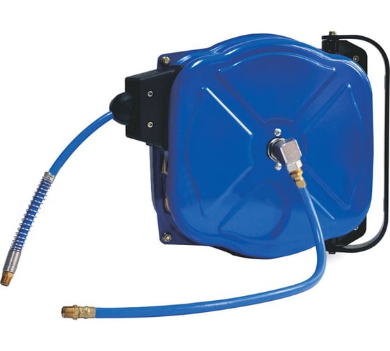 Изображение товара Шланг полиуретановый на автоматической катушке, 10х15 мм, 10 м, резьба 1/4” МАСТАК 681-10015HR