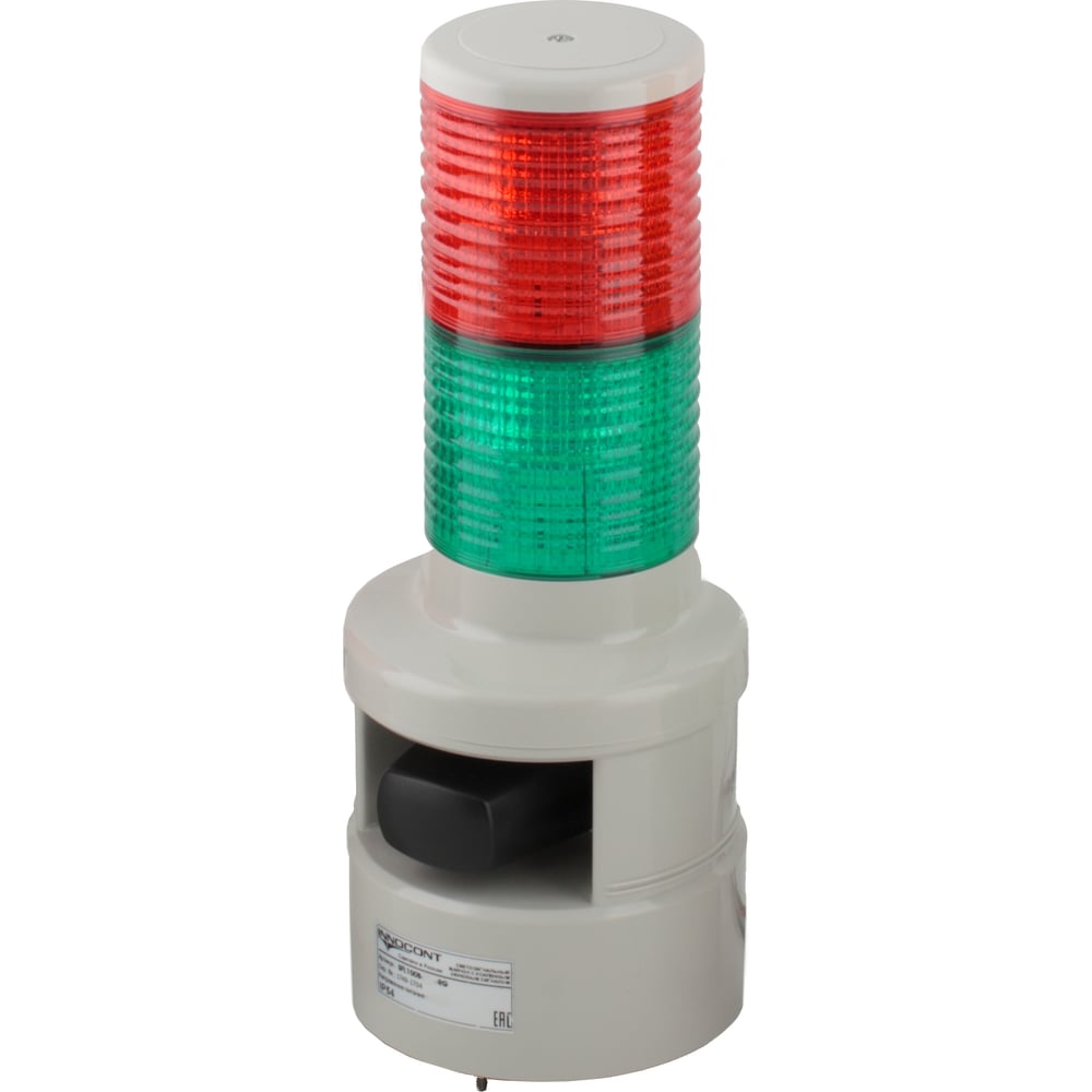 Изображение товара Светосигнальный маячок INNOCONT с усиленным звуком 220VAC IP54