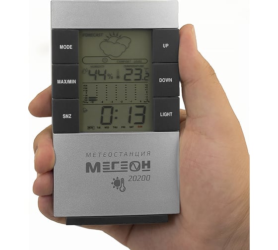 Изображение товара Настольная метеостанция МЕГЕОН 20200 00000003388