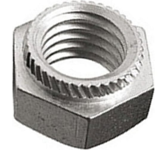 Изображение товара Запрессовочная гайка ЦКИ шестигранная М6 0.9 мм Ц 25 шт. 37032