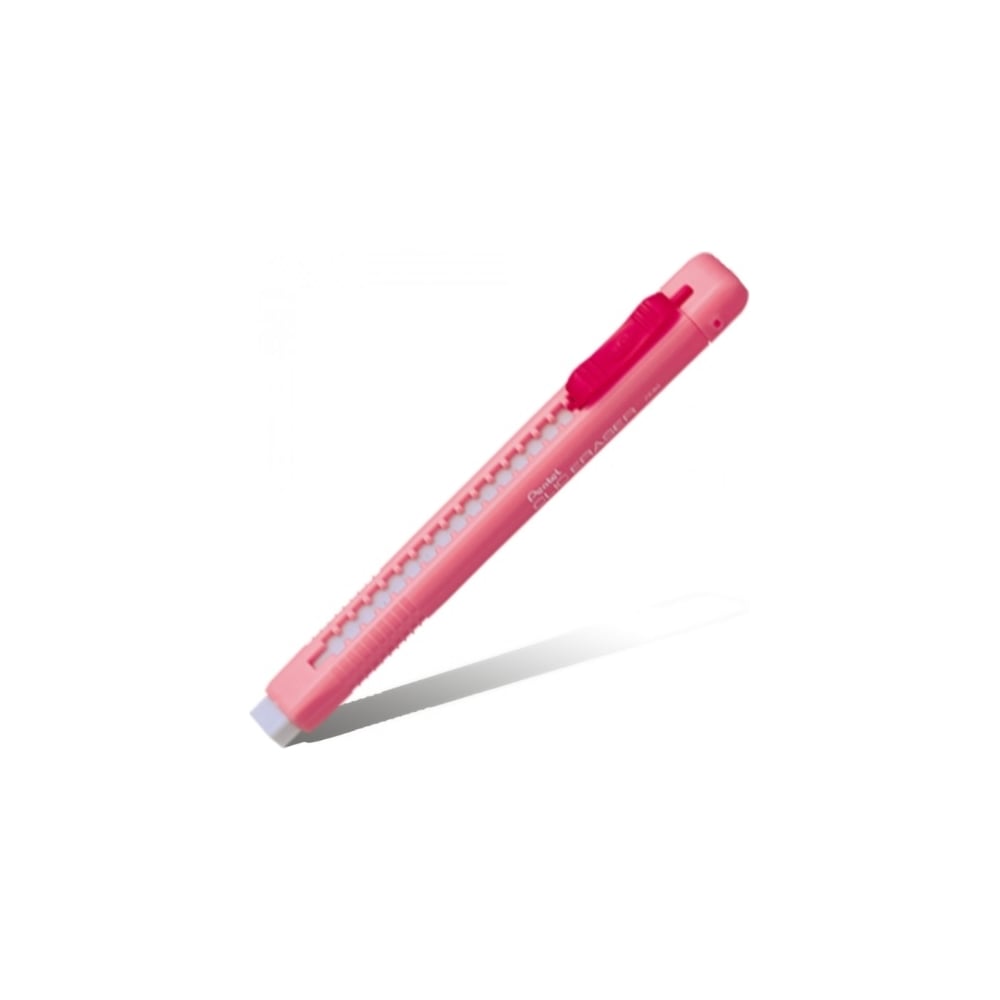 Ластик-карандаш Pentel ластик выдвижной малевичъ с запасным стержнем розовый