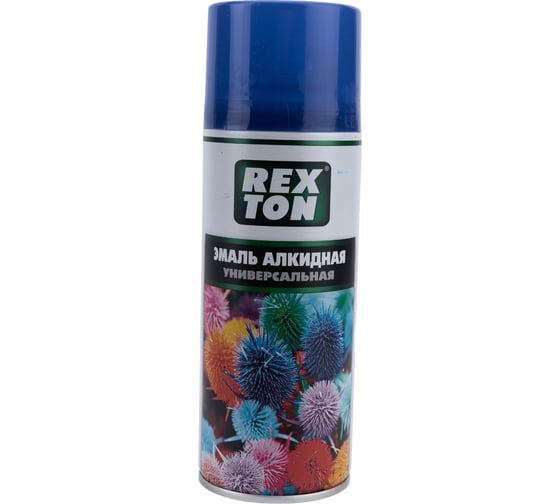 Изображение товара Алкидная универсальная эмаль REXTON синий, аэрозоль RT100.90