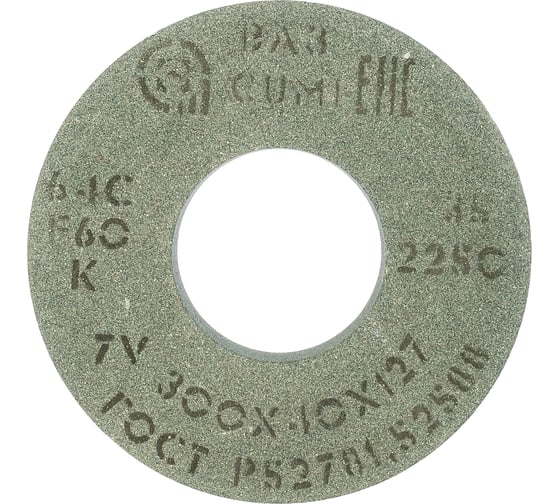 Изображение товара Круг шлифовальный 1 (300х40х127 мм; 64 С; 25СМ F60 K/L) Волжский абразивный завод 006768