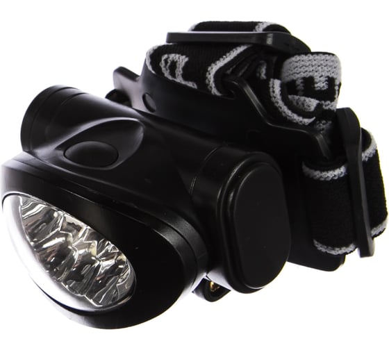 Изображение товара Налобный фонарь ЗУБР 3AAA 10 ultra LED 56438