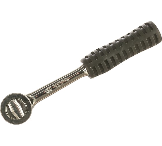 Изображение товара Трещотка (1/4", 140 мм, 24 зубца, дисковый механизм) KING TONY 2725-55G