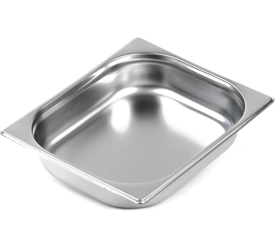 Изображение товара Гастроемкость Тара.ру нерж. сталь 325x265x65 1/2 цв. неокрашенный 27616