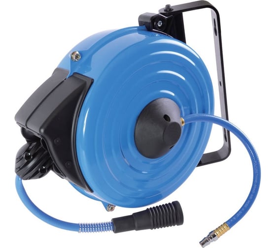 Изображение товара Шланг полиуретановый на автоматической катушке (8х12 мм, 10 м, резьба 1/4") KING TONY 79912-10