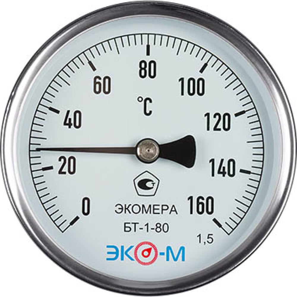 фото Биметаллический термометр эко-м