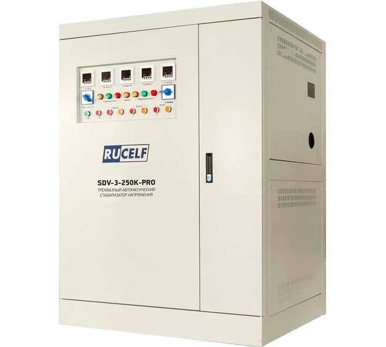 Изображение товара Стабилизатор напряжения RUCELF SDV-3-250K-PRO КА-00007321