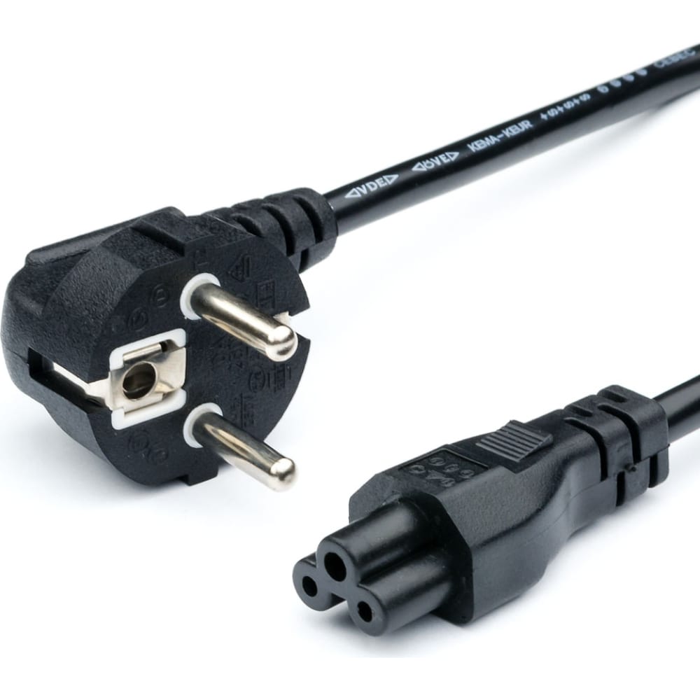 Кабель питания GoPower кабель питания exegate pc 1 2 officepc угловая евровилка cee7 7 s22 iec c13 на c13 220в