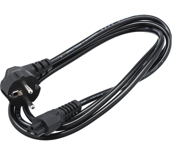 Изображение товара Кабель питания GoPower евровилка cee 7/7-iec 320 c5 1.8м пвх 0.75мм черный 00-00024056