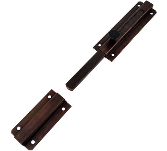 Изображение товара Прямой легкий засов ALDEGHI LUIGI SPA 200x38 мм, бронза 215AB20