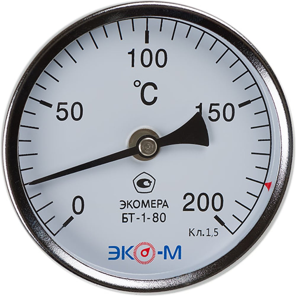 Биметаллический термометр ЭКО-М пирометр термометр инфракрасный ada tempro 550 а00223 диапазон от 50 до 550°с