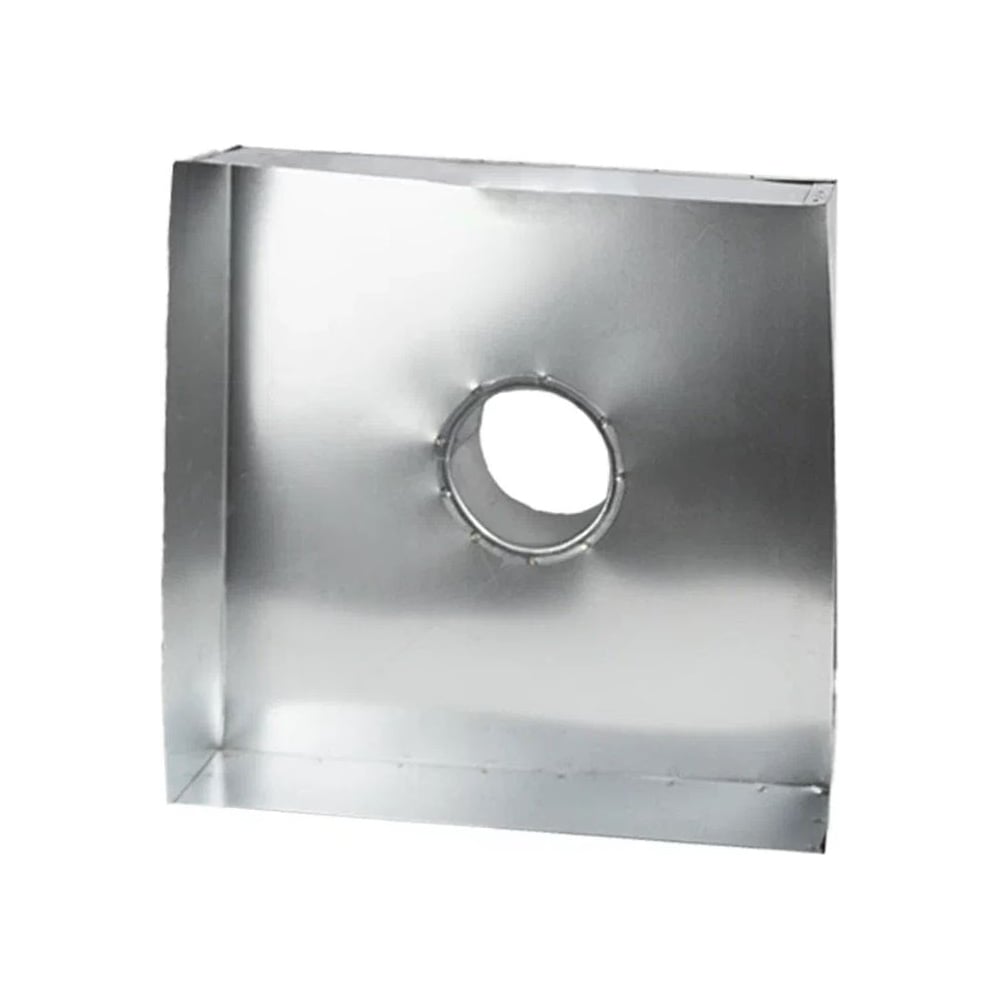 Изображение товара Адаптер вентиляционный оцинкованный 450x450/125 Врезка наверх Ventart