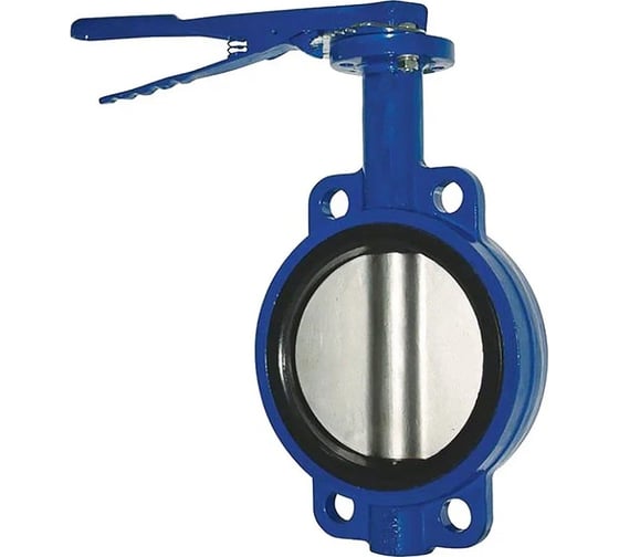 Изображение товара Дисковый затвор TITAN LOCK (бабочка) межфланцевый чугунный, диск нержавеющая сталь 304, упл. EPDM DN100 TL100FBVS-EP