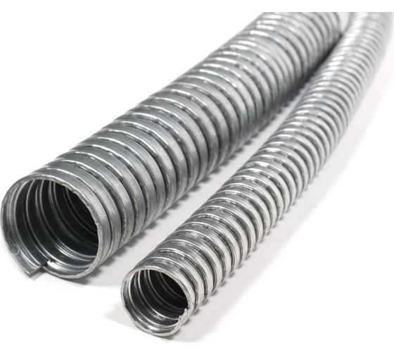 Изображение товара Металлорукав ГОФРОМАТИК р3-ц 32 (20 м/уп.) zeta42515