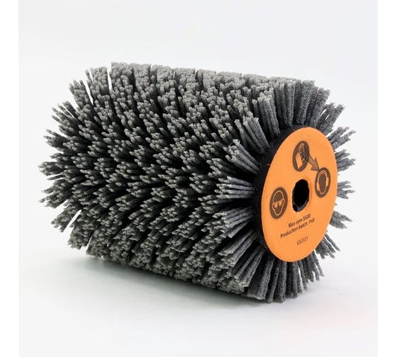 Изображение товара Щетка 100x120x12.7 мм, ворс полимер-абразив, Р60 3-311 Cazzola Spazzole MAK100120P60E