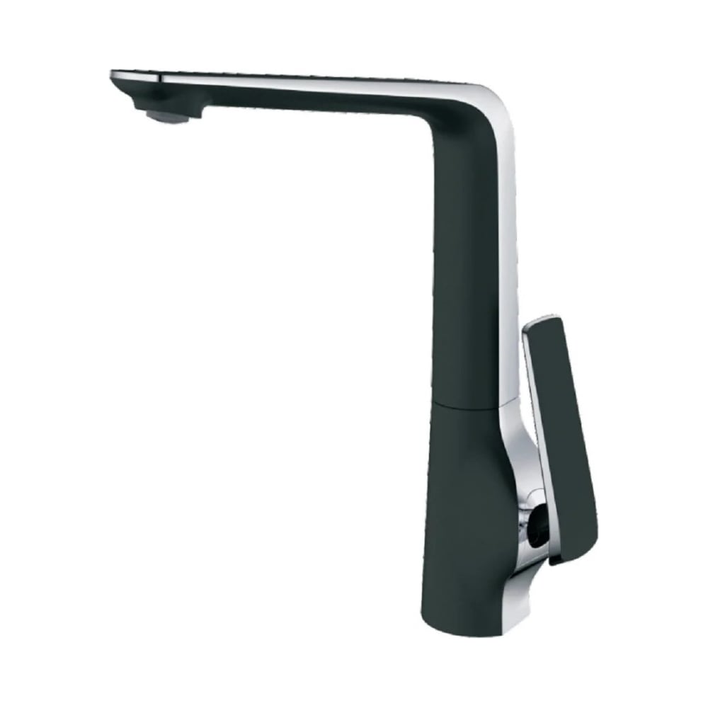 Изображение товара Смеситель для кухни OUTE латунь черный хром высота 312 мм модель T10913BH