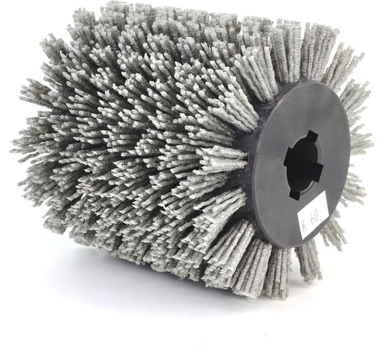 Изображение товара Щетка 100x100x19.5 мм, 4 отв., ворс полимер-абразив, Р60 для щеточных шлиф машин 1-201 OSBORN 401.912-6931