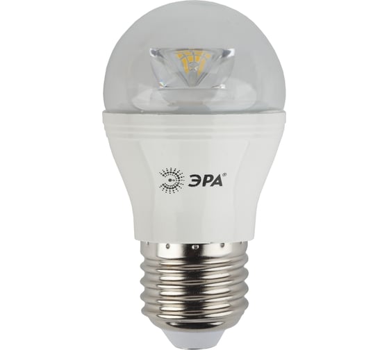Изображение товара Светодиодная лампа ЭРА LED smd P45-7w-827-E27-Clear Б0017243
