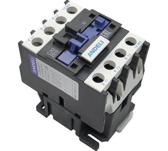 Изображение товара Контактор ANDELI CJX2-2510 25A 24В/AC3 1но 50Гц ADL08-038