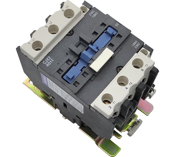 Изображение товара Контактор ANDELI CJX2-d4011 40A 380В/AC3 1но+1нз 50Гц ADL08-026