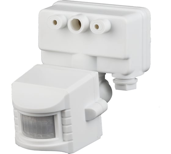 Изображение товара Прожекторный датчик движения 1200Вт, IP-44, 12м ЭРА MD 02 Б0004266