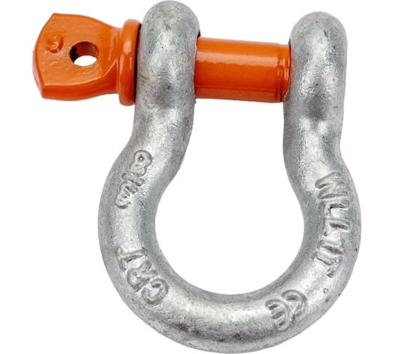 Изображение товара Такелажная скоба CERTEX омегообразная грузоподъемность 1,0 тонны SAK10P